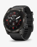 Garmin EPIX 2 PRO Saphirglas 51 mm Titan DLC Carbon Grau Schwarzes Armband