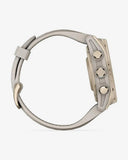 Garmin Fenix ​​8 AMOLED Saphir 43 mm Gold Beige Armband