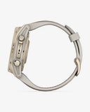 Garmin Fenix ​​8 AMOLED Saphir 43 mm Gold Beige Armband