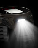 Garmin Fenix ​​8 Sapphire Solar 47 mm Titan Carbon Grau Schwarzes Armband