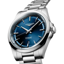 Longines Conquest 2023 Automatikuhr, blaues Zifferblatt, 41-mm-Edelstahlarmband 