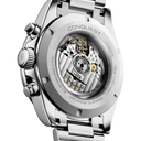 Longines Conquest Chronograph 2023 Automatikuhr, schwarzes Zifferblatt, Stahlarmband, 42 mm 