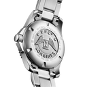 Longines HydroConquest Automatikuhr, blaues Zifferblatt, Stahlarmband, 41 mm 